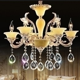 Designer Touch Decorative European Crystal Pendant lamp Zinc Alloy Crystal Pendant lamp
