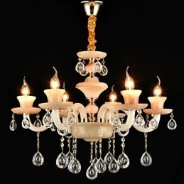 Designer Touch Decorative Modern Contemporary Traditional Classic Electroplated Feature for Crystal Mini Style Metal Chandelier