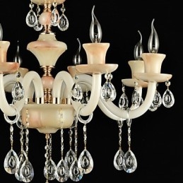 Designer Touch Decorative Modern Contemporary Traditional Classic Electroplated Feature for Crystal Mini Style Metal Chandelier