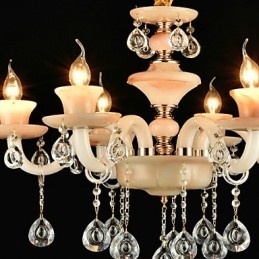Designer Touch Decorative Modern Contemporary Traditional Classic Electroplated Feature for Crystal Mini Style Metal Chandelier