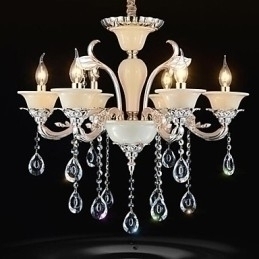 Designer Touch Decorative European Crystal Pendant lamp Zinc Alloy Crystal Pendant lamp