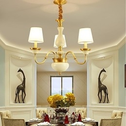 Designer Touch Decorative All Copper Chandelier Jade Chandelier