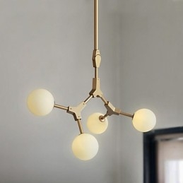 Designer Touch Decorative Traditional Classic Painting Feature for Mini Style Wood Bamboo Pendant Light