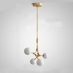 Designer Touch Decorative Traditional Classic Painting Feature for Mini Style Wood Bamboo Pendant Light