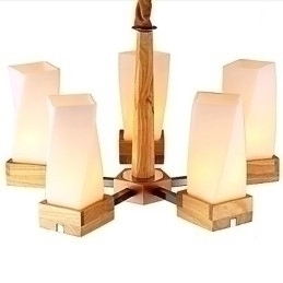 Designer Touch Decorative Simple Art lighting Solid wood Creative Iiving Ceiling Lamp