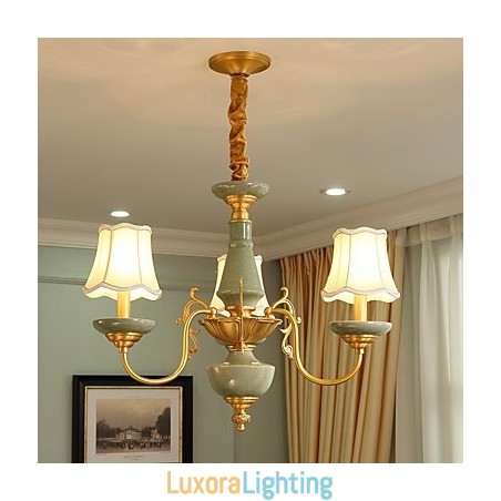Designer Touch Decorative All Copper Chandelier Jade Chandelier OP0