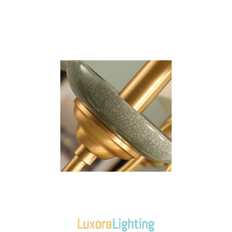 Designer Touch Decorative All Copper Chandelier Jade Chandelier OP0