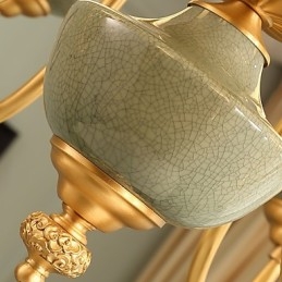 Designer Touch Decorative All Copper Chandelier Jade Chandelier OP0