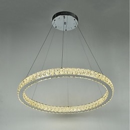 Designer Touch Decorative Dimmable Ring Ceiling Pendant Light Modern Chandelier Lighting Indoor Light with Remote Control
