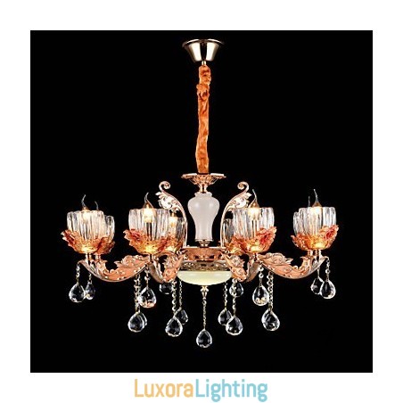 Designer Touch Decorative Modern Contemporary Traditional Classic Zinc Alloy Feature for Crystal Mini Style Metal Pendant Light