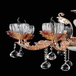 Designer Touch Decorative Modern Contemporary Traditional Classic Zinc Alloy Feature for Crystal Mini Style Metal Pendant Light