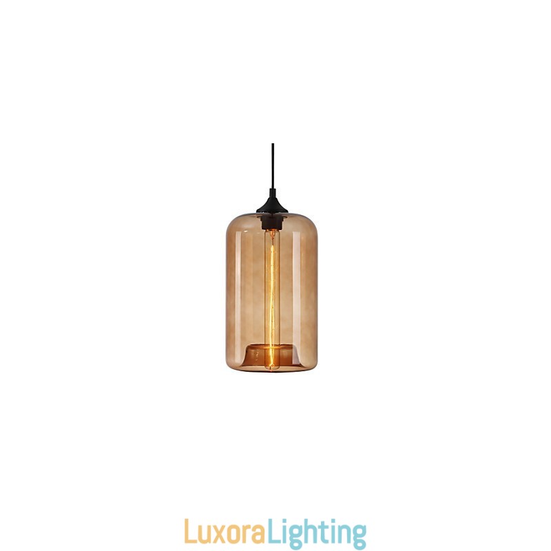 Designer Touch Decorative Bottle Design Pendant 1 Light Minimalist Iron Painting