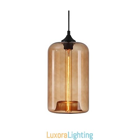Designer Touch Decorative Bottle Design Pendant 1 Light Minimalist Iron Painting