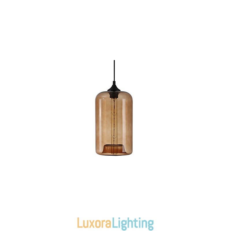 Designer Touch Decorative Bottle Design Pendant 1 Light Minimalist Iron Painting