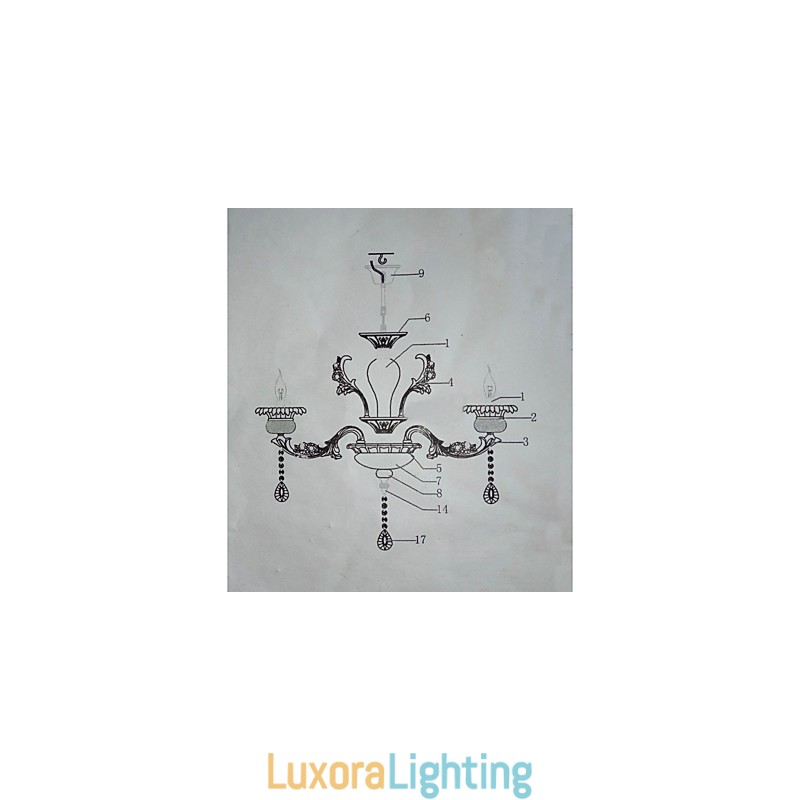 Designer Touch Decorative Retro Chrome Feature for Designers Metal Pendant Light