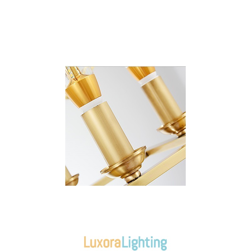 Designer Touch Decorative Modern Contemporary Brass Feature for Designers Metal Chandelier