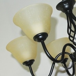 Designer Touch Decorative Traditional Classic Rustic Lodge Vintage Retro Country Others Feature for Mini Style Designers Metal Chandelier