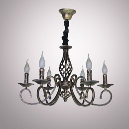 Designer Touch Decorative Retro Simple Lamp Copper Colored Lamp Candle Lamp