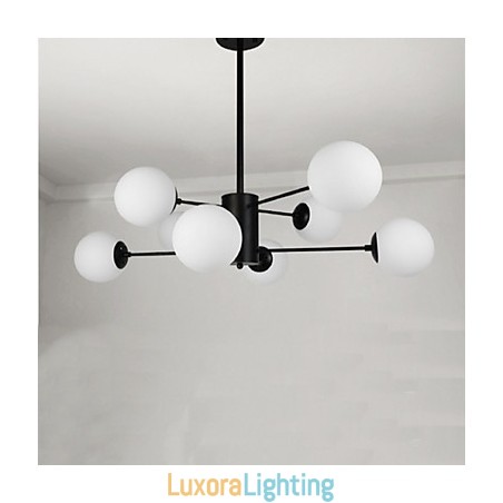 Designer Touch Decorative Modern Contemporary Traditional Classic Painting Feature for Mini Style Metal Chandelier