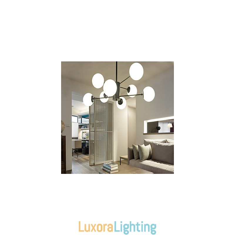 Designer Touch Decorative Modern Contemporary Traditional Classic Painting Feature for Mini Style Metal Chandelier