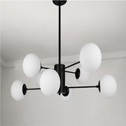 Designer Touch Decorative Modern Contemporary Traditional Classic Painting Feature for Mini Style Metal Chandelier