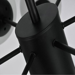 Designer Touch Decorative Modern Contemporary Traditional Classic Painting Feature for Mini Style Metal Chandelier