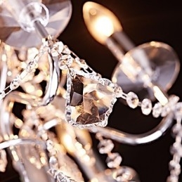 Designer Touch Decorative Modern Contemporary Traditional Classic Country Chrome Feature for Crystal Metal Chandelier