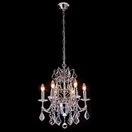 Designer Touch Decorative Modern Contemporary Traditional Classic Country Chrome Feature for Crystal Metal Chandelier