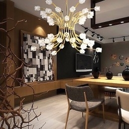 Designer Touch Decorative Personality Modern Minimalist Chandelier Ceiling Light