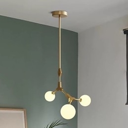 Designer Touch Decorative Traditional Classic Painting Feature for Mini Style Wood Bamboo Pendant Light