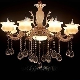 Designer Touch Decorative Jade Crystal Pendant lamp