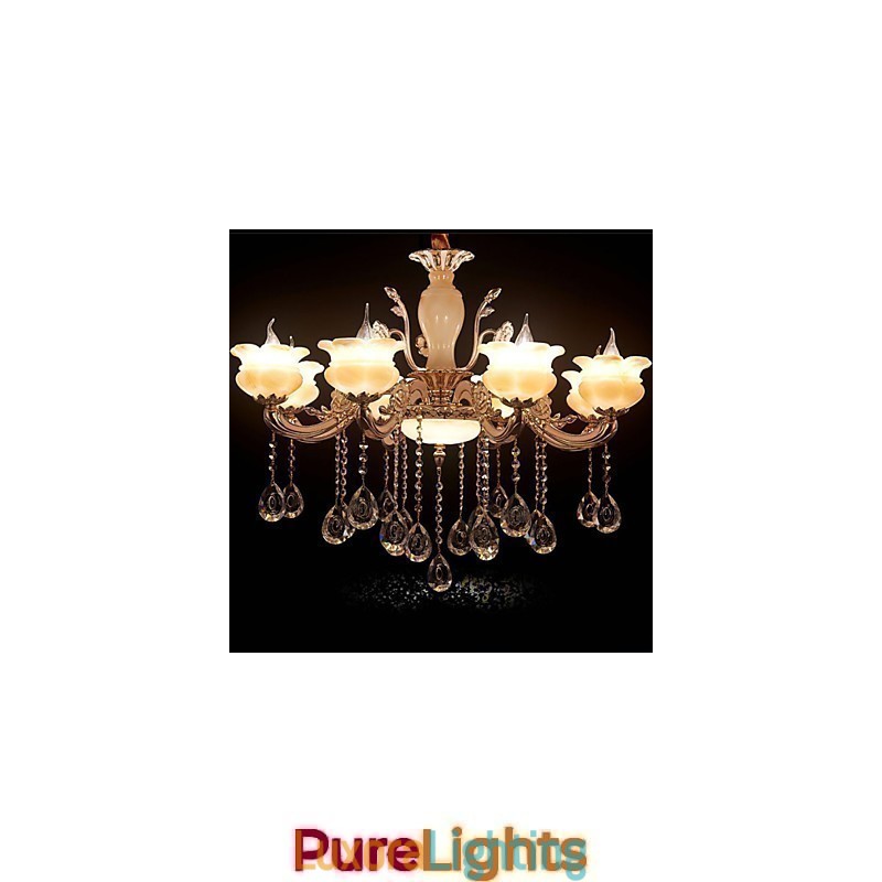 Designer Touch Decorative Jade Crystal Pendant lamp