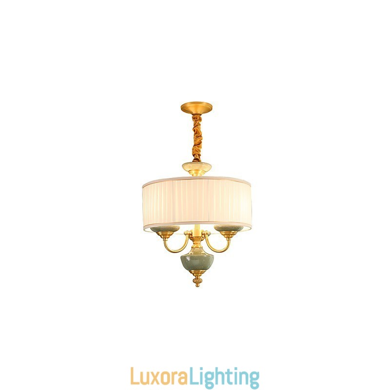 Designer Touch Decorative All Copper Chandelier Jade Chandelier