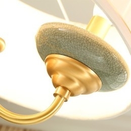 Designer Touch Decorative All Copper Chandelier Jade Chandelier