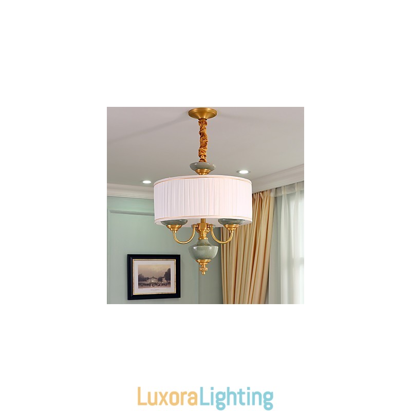 Designer Touch Decorative All Copper Chandelier Jade Chandelier