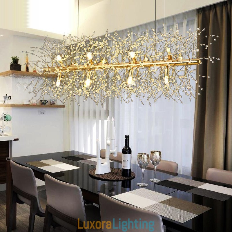 Designer Touch Decorative Traditional Classic Electroplated Feature for Crystal Metal Chandelier