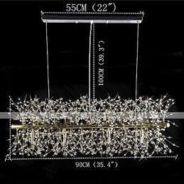 Designer Touch Decorative Traditional Classic Electroplated Feature for Crystal Metal Chandelier