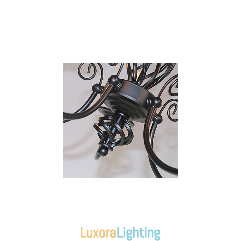 Designer Touch Decorative Modern Contemporary Traditional Classic Vintage Retro Others Feature for Mini Style Candle Style Metal Chandelier