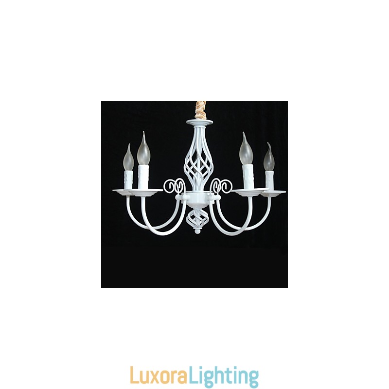 Designer Touch Decorative Modern Contemporary Traditional Classic Vintage Retro Others Feature for Mini Style Candle Style Metal Chandelier