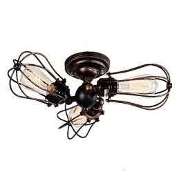 Designer Touch Decorative Retro Painting Feature for Mini Style Designers Metal Chandelier