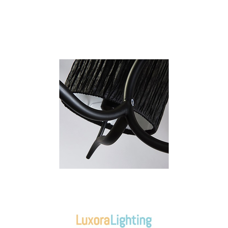 Designer Touch Decorative 3 Light Traditional Classic Chandelier with Simple Fabric Drum Shade