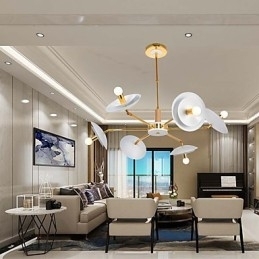 Designer Touch Decorative 6 Light Personalized Chandelier