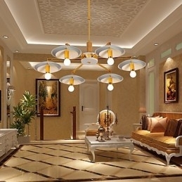 Designer Touch Decorative 6 Light Personalized Chandelier