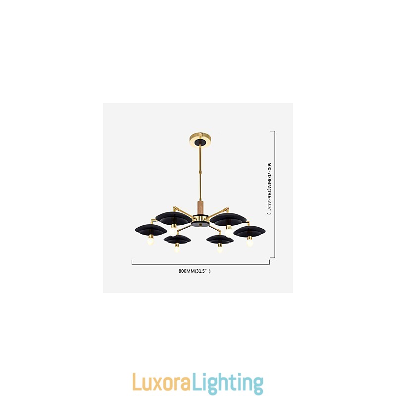 Designer Touch Decorative 6 Light Personalized Chandelier