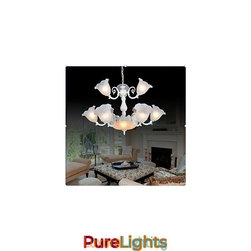 Designer Touch Decorative Chandelier Traditional Classic Vintage Retro Metal