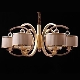 Designer Touch Decorative Modern Contemporary Bronze Metal Chandelier