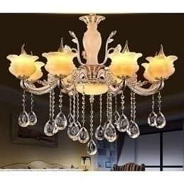Designer Touch Decorative Jade Crystal Pendant lamp