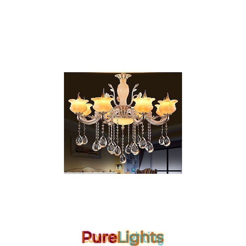 Designer Touch Decorative Jade Crystal Pendant lamp