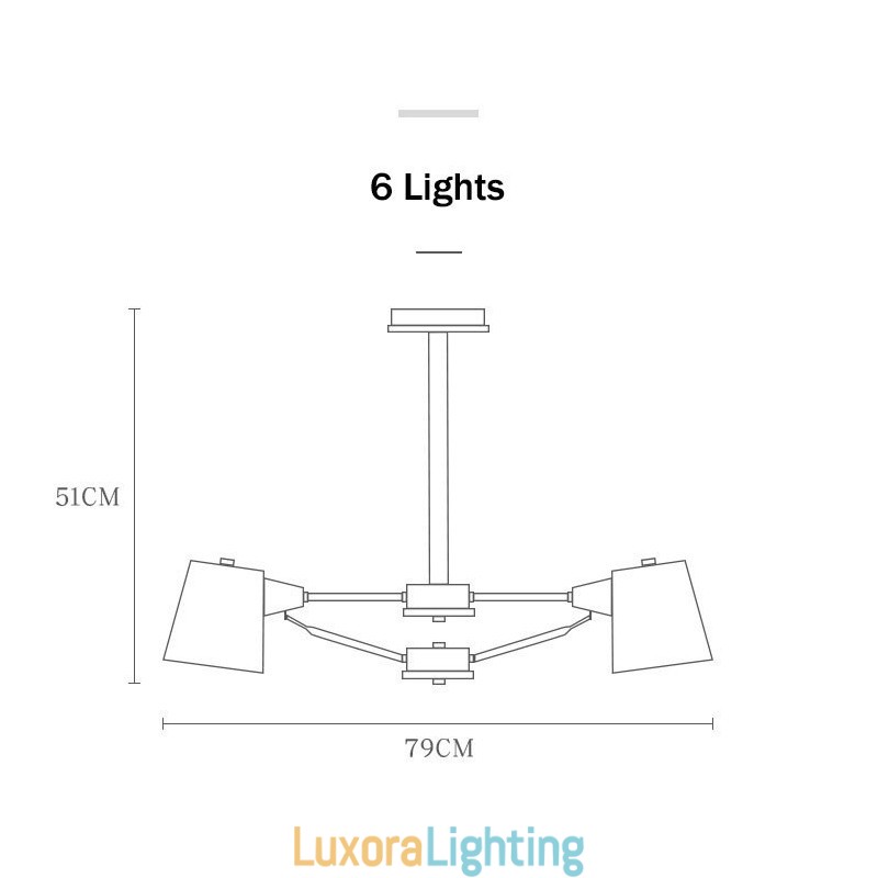 Designer Touch Decorative Multi Colours Macaron Wood Vintage Painting Feature Metal Chandelier