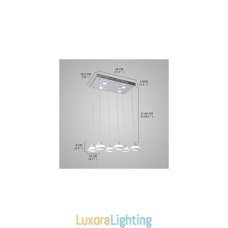 Designer Touch Decorative Pendant Light Modern Contemporary for Acrylic